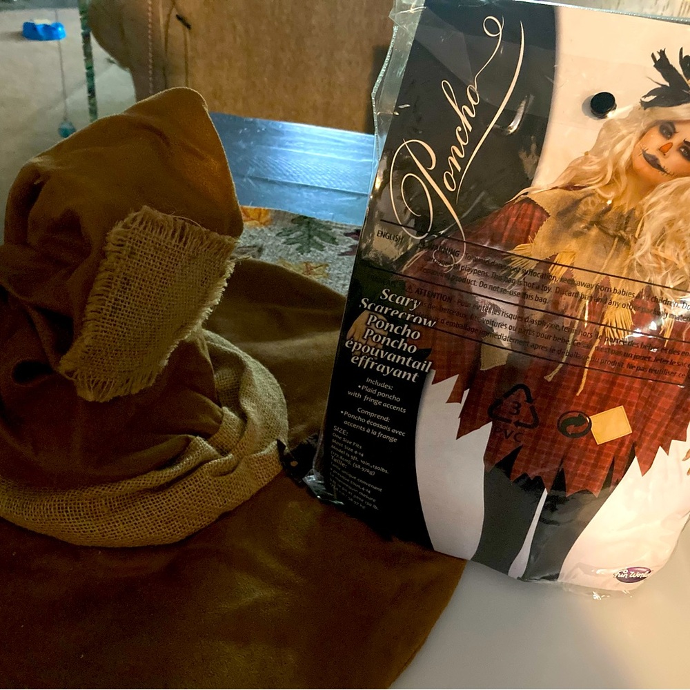 Scarecrow Pancho and hat